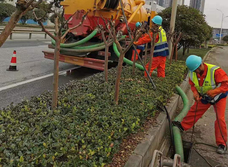 息县市政管道清淤